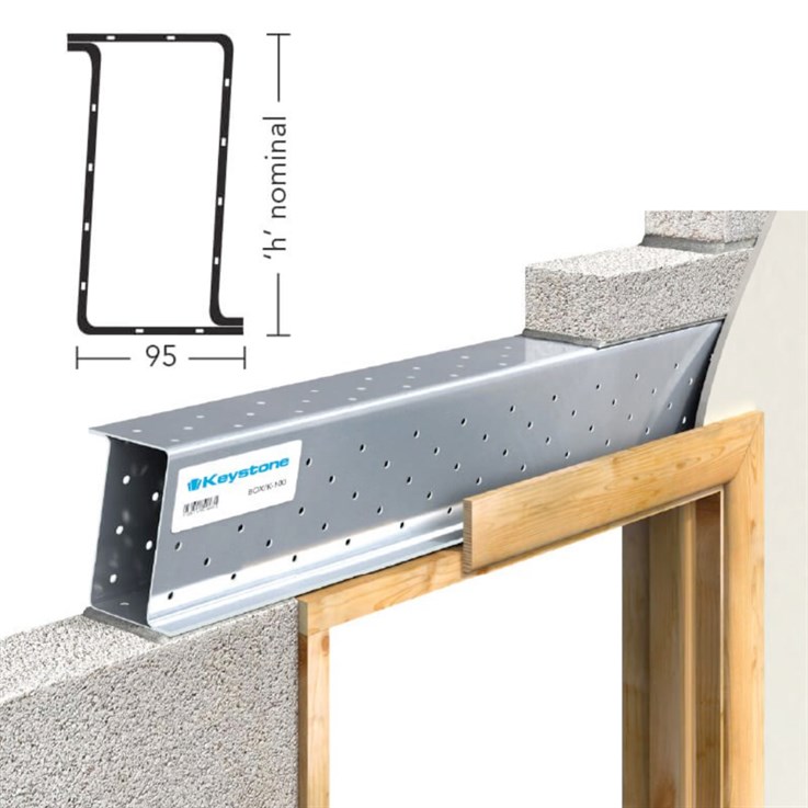 Keystone Lintel Box/K-100 1350mm